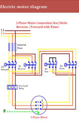Electrical Motor calculator Wiring Diagram 2