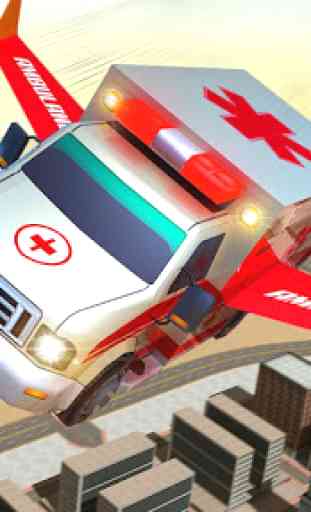 En volant Ambulance Porter secours Urgence Conduir 3