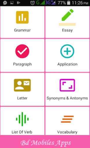 English 2nd Paper App for jsc, ssc and hsc 2