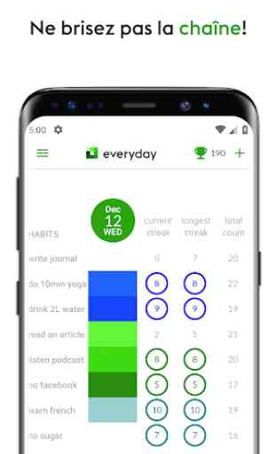 Everyday Habit Tracker 2
