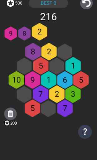 Exceed Hexagon Fun puzzle game 1
