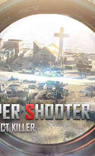Ghost Sniper Shooter  ： Contract Killer 2