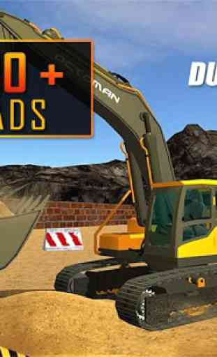 Grue lourde: Construction City Truck 3D 1