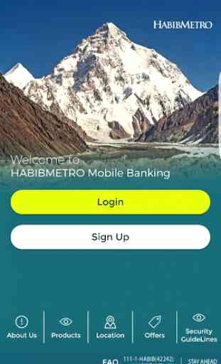 HabibMetro Mobile Banking 1