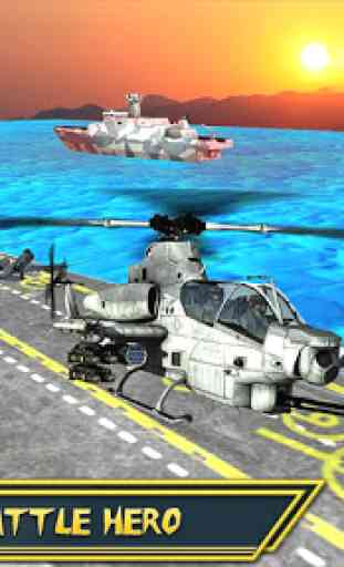 Helicopter Strike Gunship War: 3d Helicopter Games 1