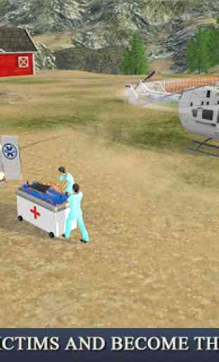 Héros Ambulance et Hélicoptère 3