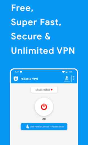 HideMe VPN - Free, Fast, safe & proxy VPN 3