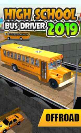 High School Bus Driver 2019: Jeu d'enfants gratuit 1