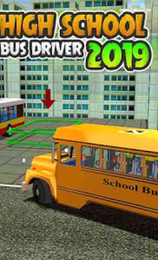 High School Bus Driver 2019: Jeu d'enfants gratuit 2