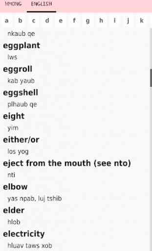 Hmoob Dawb Dictionary 3