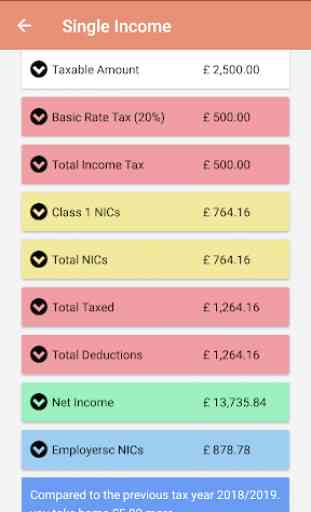 HMRC Tax Calculator for UK 3