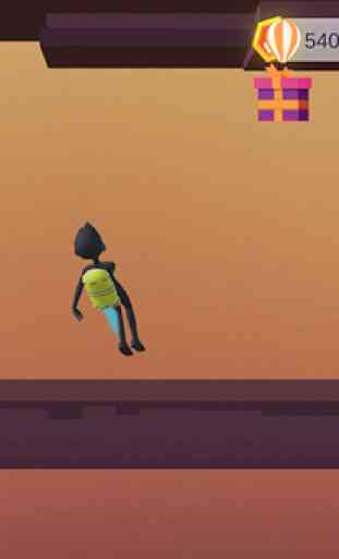 Human Fall With Jetpack 4