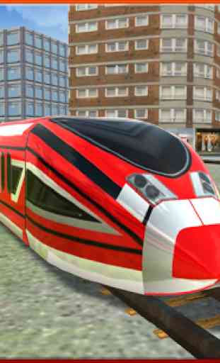Impossible Bullet Train Drive : Subway On Rails 3D 2