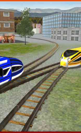 Impossible Bullet Train Drive : Subway On Rails 3D 3