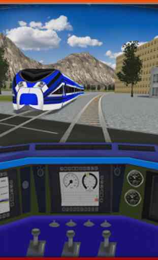 Impossible Bullet Train Drive : Subway On Rails 3D 4