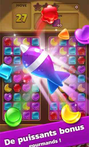 Jelly Drops: Un jeu de casse-tête acidulé gratuit 2