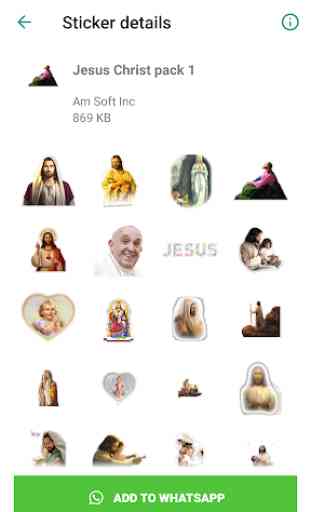 Jesus Christ Sticker Pack for WhatsApp 1
