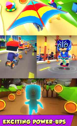 KIDDY RUN - Blocky 3D Running Games & Fun Games 2