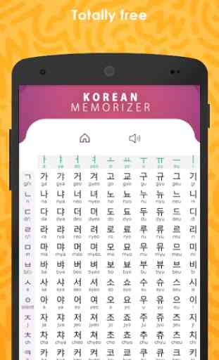Korean Memorizer - learn to write and read Hangul 4