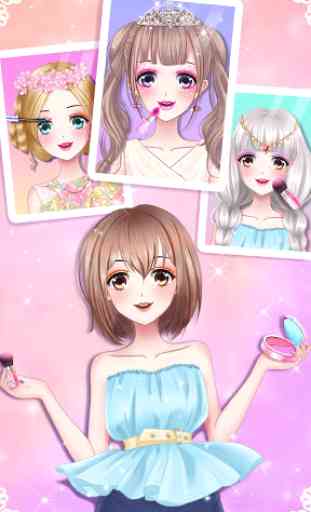 Le Maquillage De Fille Anime 1