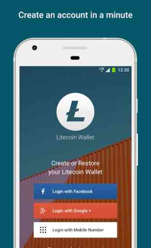 Litecoin Wallet - Portefeuille LTC: Freewallet 1