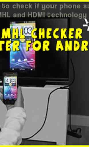 MHL CHECKER - hdmi adapter for android to TV 1
