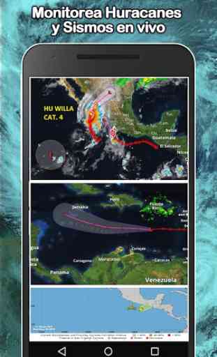 Monitor de Huracanes y Sismos 3