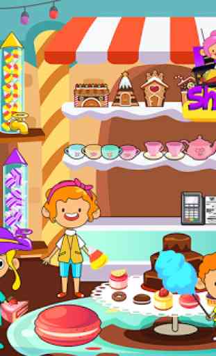 My Pretend Mall - Kids Shopping Center Town Games 4