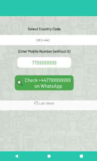 Numéro de chèque WA (pour WhatsApp) 4