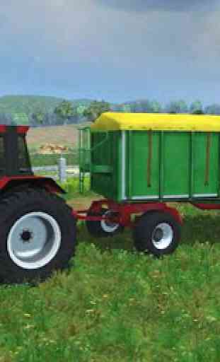 Offroad Cargo Tractor Trolley Simulator 3
