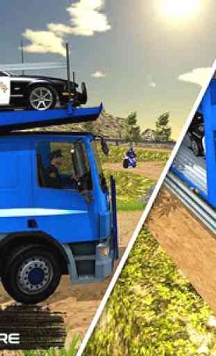 OffRoad Police Truck Transport 2