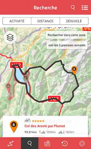OpenRunner - GPS : vélo, rando, trail et running 4