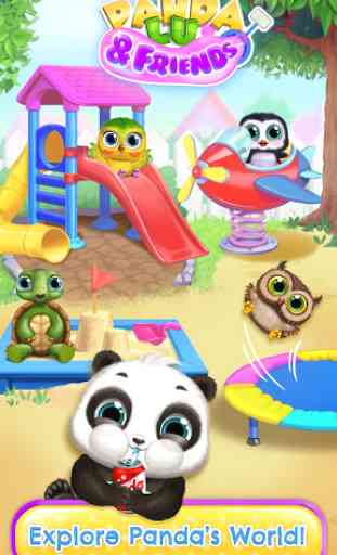 Panda Lu & Friends - Playground Fun with Baby Pets 1