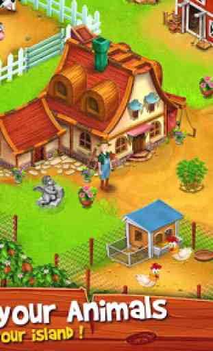 Paradise Hay Farm Island - Offline Game 3