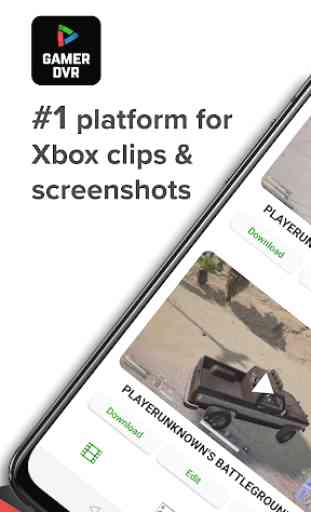 Partagez clips & captures Xbox pour Xbox DVR 1