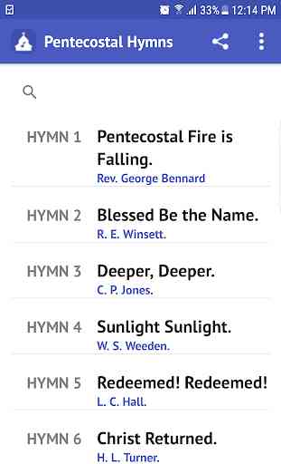 Pentecostal Hymns 4