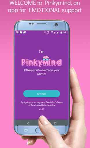 PinkyMind - Online counselling & therapy chat app 1