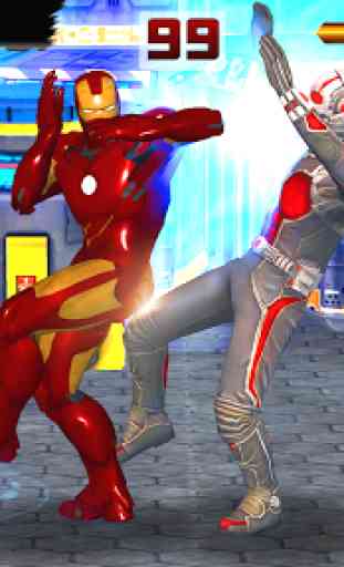 rue Roi combattant:super héros-Street King Fighter 4