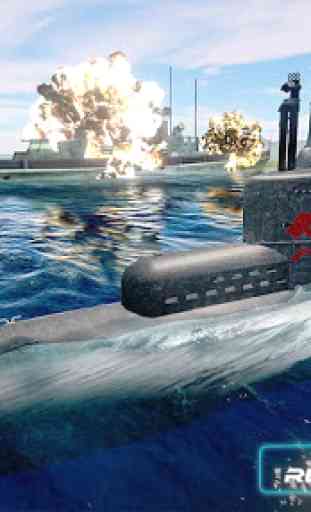 russe sous-marin - marine bataille croiseur combat 1