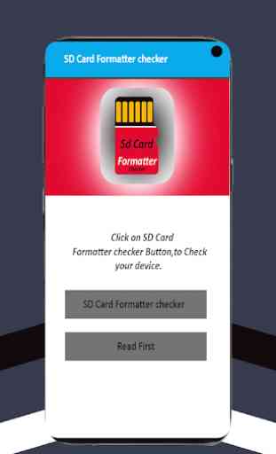 SD Card Formatter checker 2