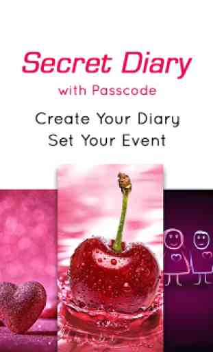 Secret diary with passcode 1