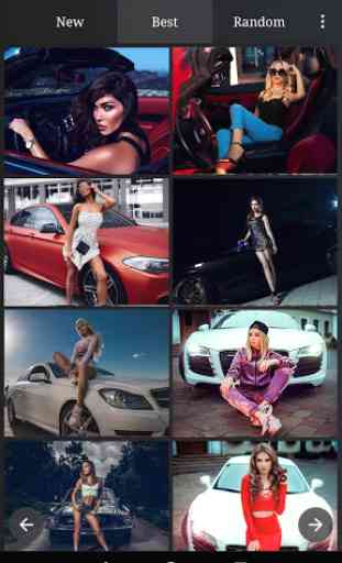 Sexy Car Girls Wallpapers HD 4K (Car Super Model) 4