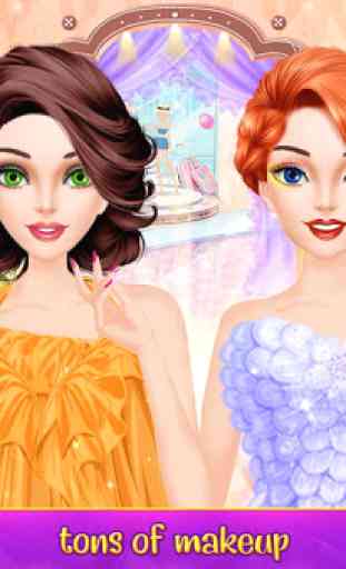 Shopping Mall Rich Girl Dressup - Color by Number 2