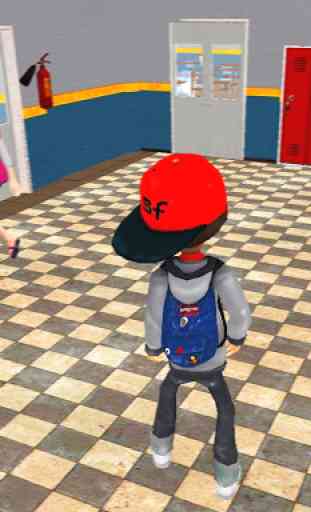 Simulateur virtuel de lycée - Jeux scolaires 3D 4