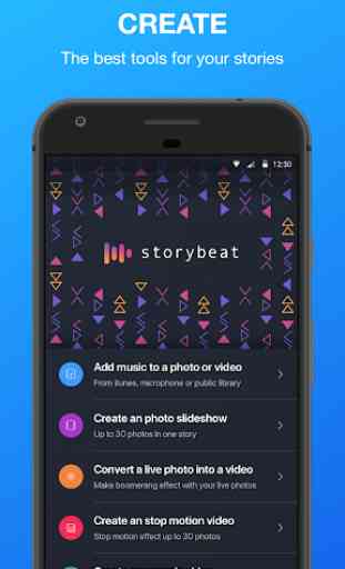 Storybeat, unleash your creativity 1