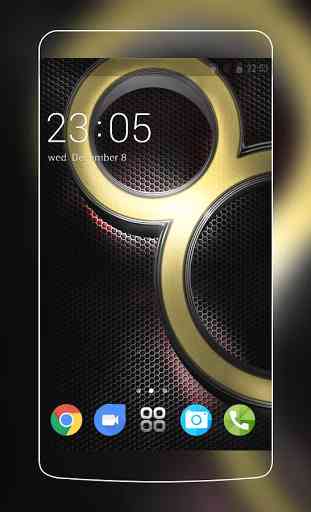Theme for Lenovo k8 Note HD: Wallpaper & Icon Pack 1