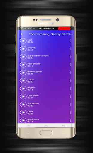 Top sonneries pour Samsung Galaxy S9 S10 3