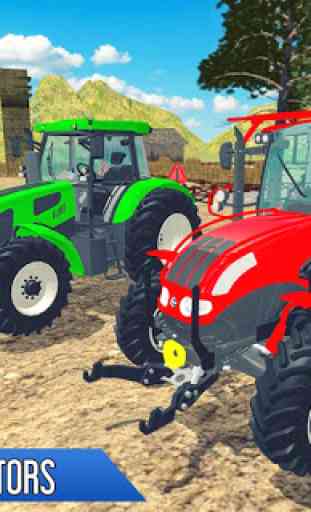 Tractor Thresher Simulator 2019: Farming Games 1
