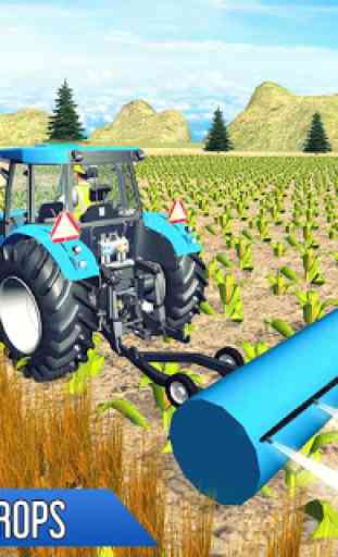 Tractor Thresher Simulator 2019: Farming Games 4