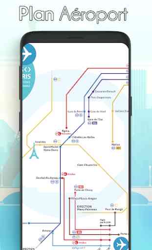 transport paris: métro, bus, rer, noctilien 1